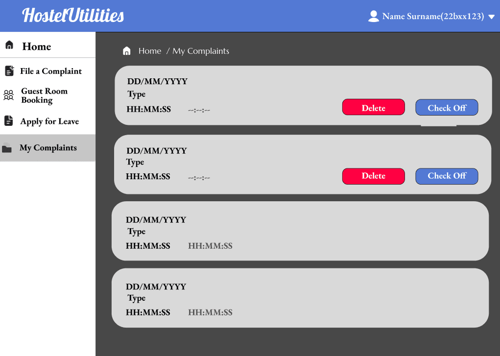 Hostel Utilities screenshot 2